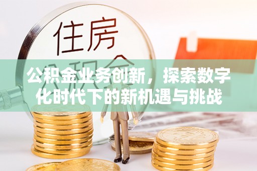 秀洲公积金业务创新，探索数字化时代下的新机遇与挑战