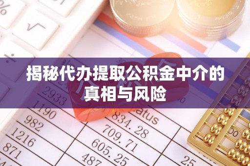 秀洲揭秘代办提取公积金中介的真相与风险