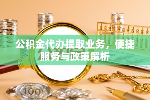 秀洲公积金代办提取业务，便捷服务与政策解析