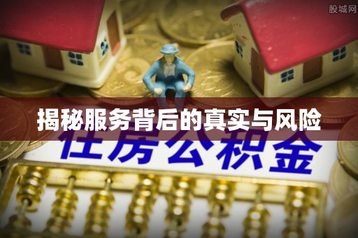 秀洲揭秘服务背后的真实与风险