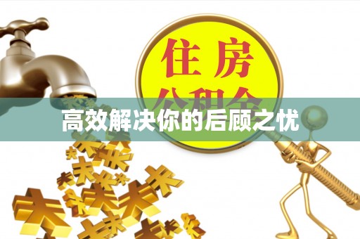 秀洲高效解决你的后顾之忧