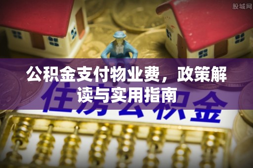 秀洲公积金支付物业费，政策解读与实用指南