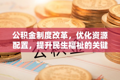 秀洲公积金制度改革，优化资源配置，提升民生福祉的关键一步
